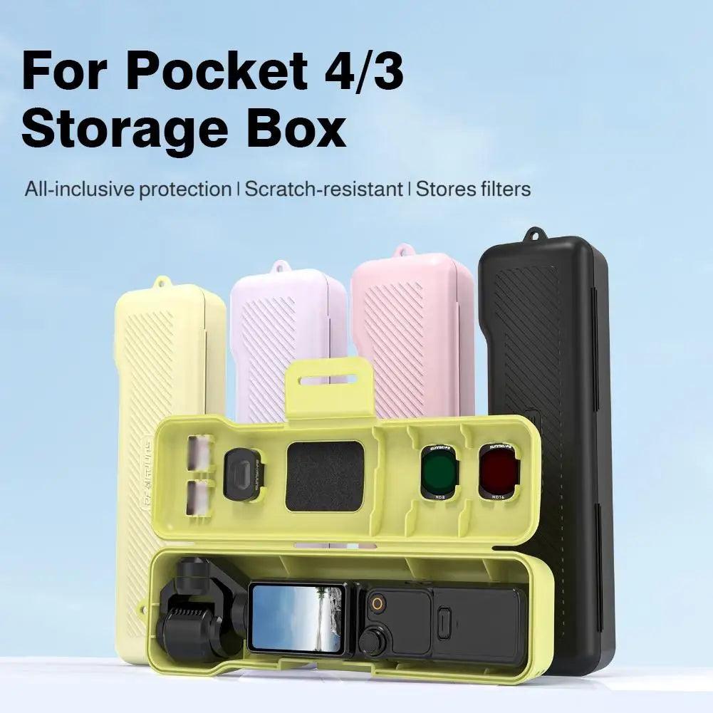 Hard Shell Storage Case for DJI Osmo Pocket 4/3 | Travel Cover Camera Storage Case Axl
