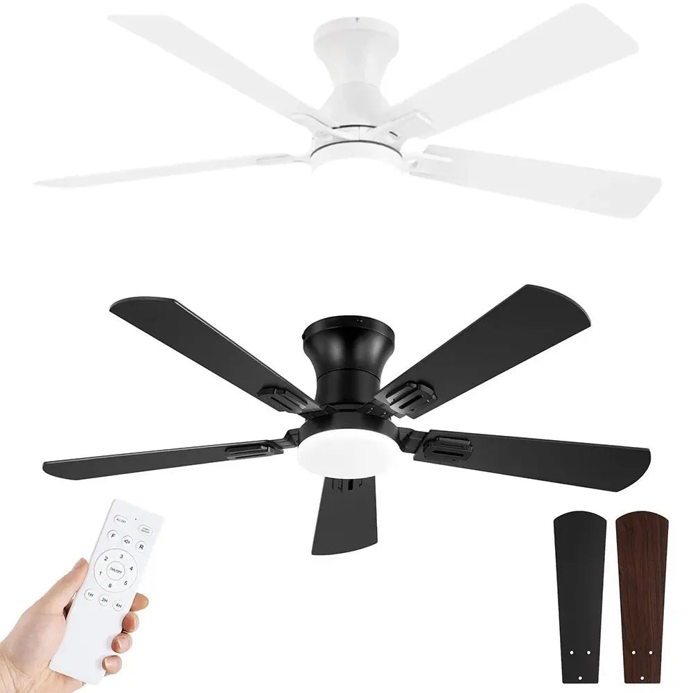 Remote Control Ceiling Fan with Light – 5-Blade Reversible Ceiling Fan with Light Axl