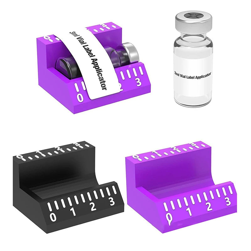 Vial Label Applicator for 3ml & 10ml Bottles | Reusable Tool Label Applicator Tool Axl