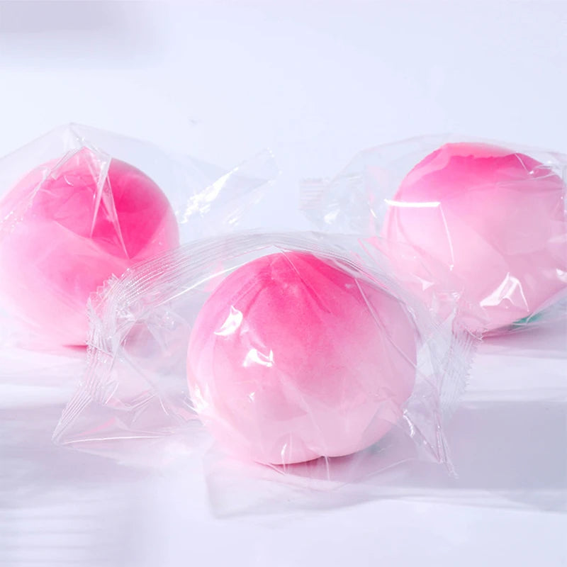 Peach Slow Rising Squeeze Toy – Silicone Sensory Fidget Slow Rising Squishy Axl