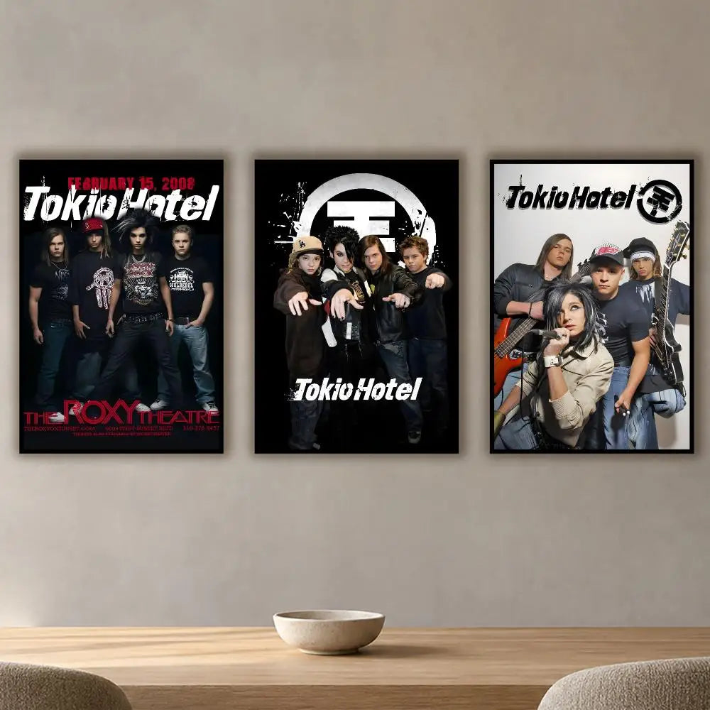 Tom Kaulitz HD Waterproof PVC Poster Sticker | Wall Décor Wall Poster Sticker Axl