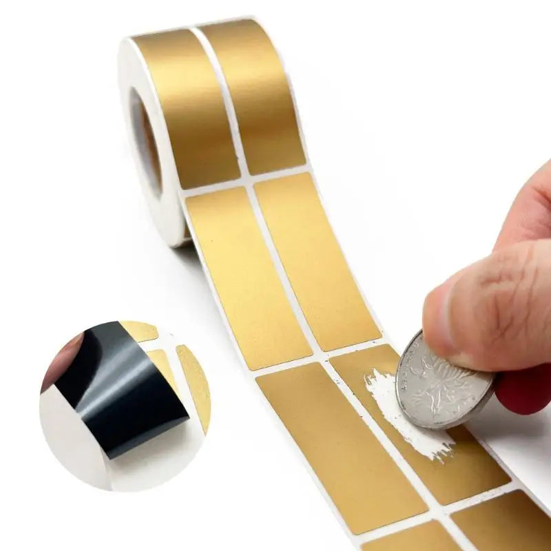 Scratch Off Stickers – DIY Reward Labels 300/500/1000 Pcs Scratch Off Labels Axl