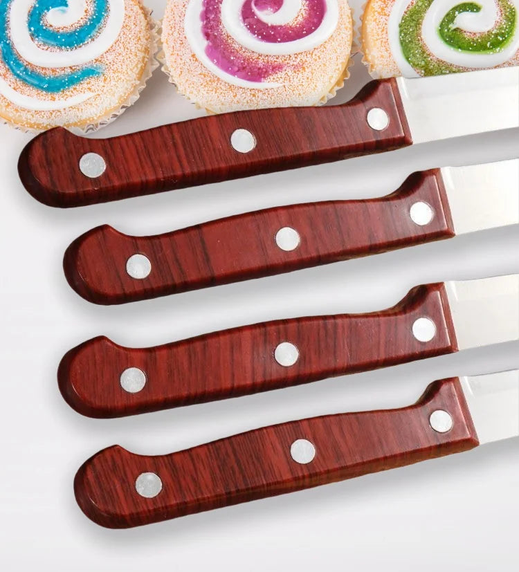 Stainless Steel Fruit Paring Knife with Wooden Handle Paring Knife Axl