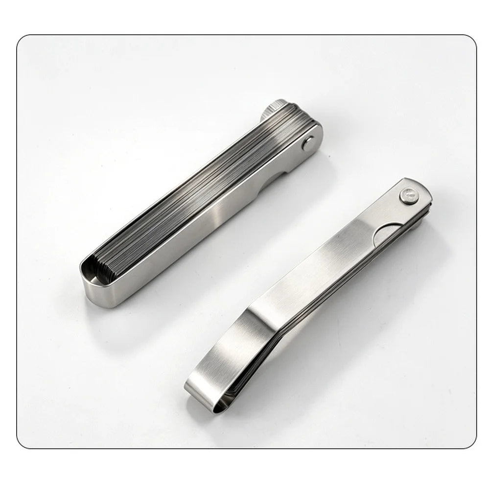 2-Pc Bent Feeler Gauge Set – Stainless Steel Valve Clearance Tool Feeler Gauge Set Axl