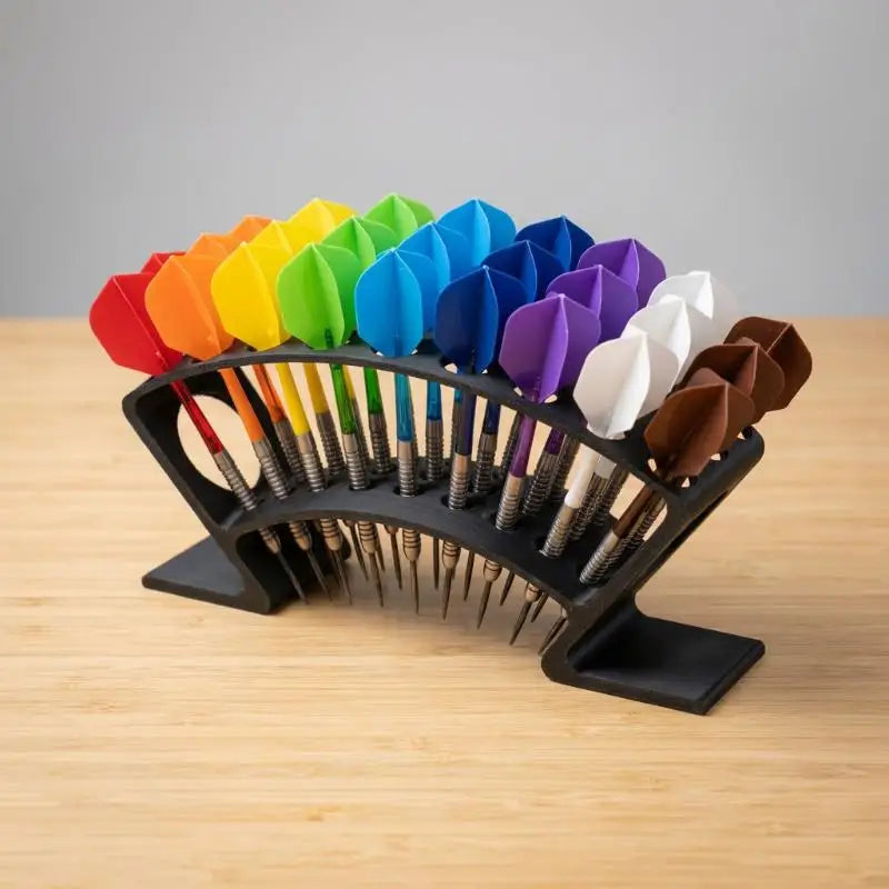 27-Slot Dart Cabinet Holder – Dart Storage Organizer for Players Dart Storage Holder Axl