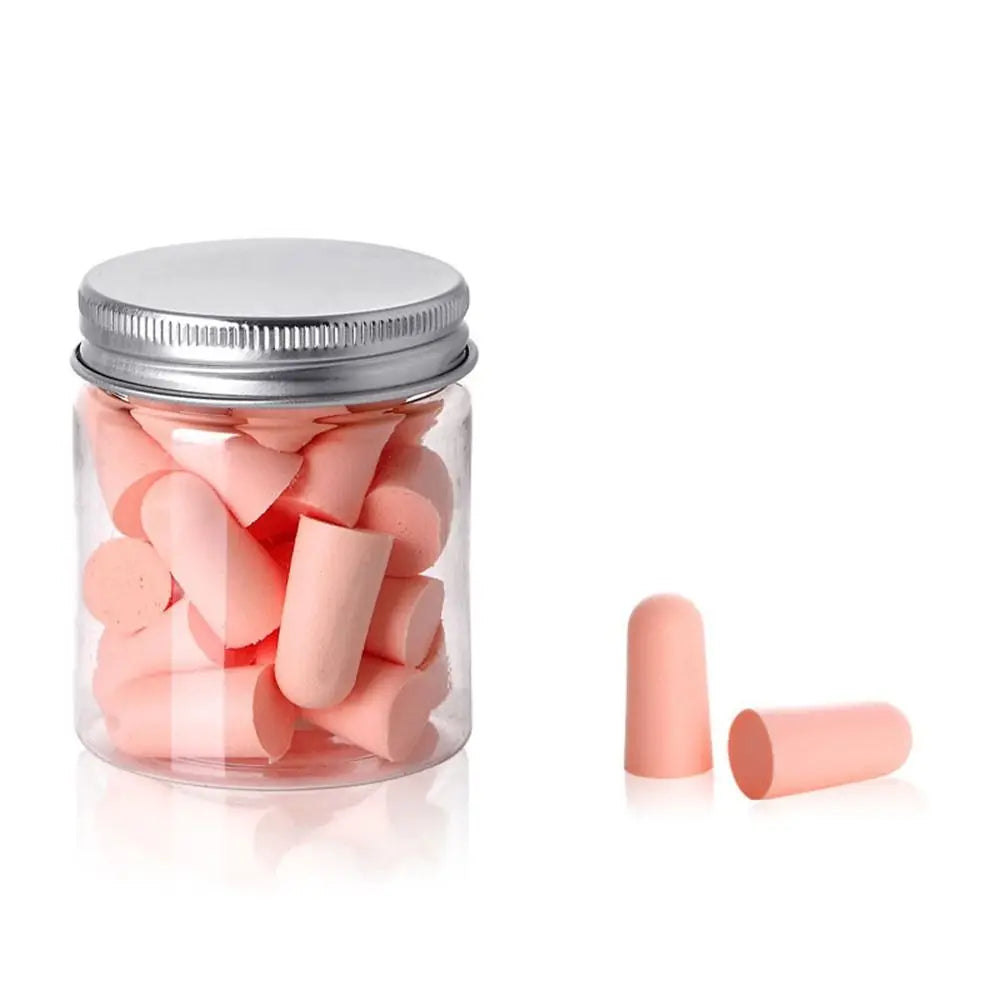 Multicolor Foam Earplugs – Noise Reduction Sleep & Travel Foam Earplugs Axl Pink-10PCS