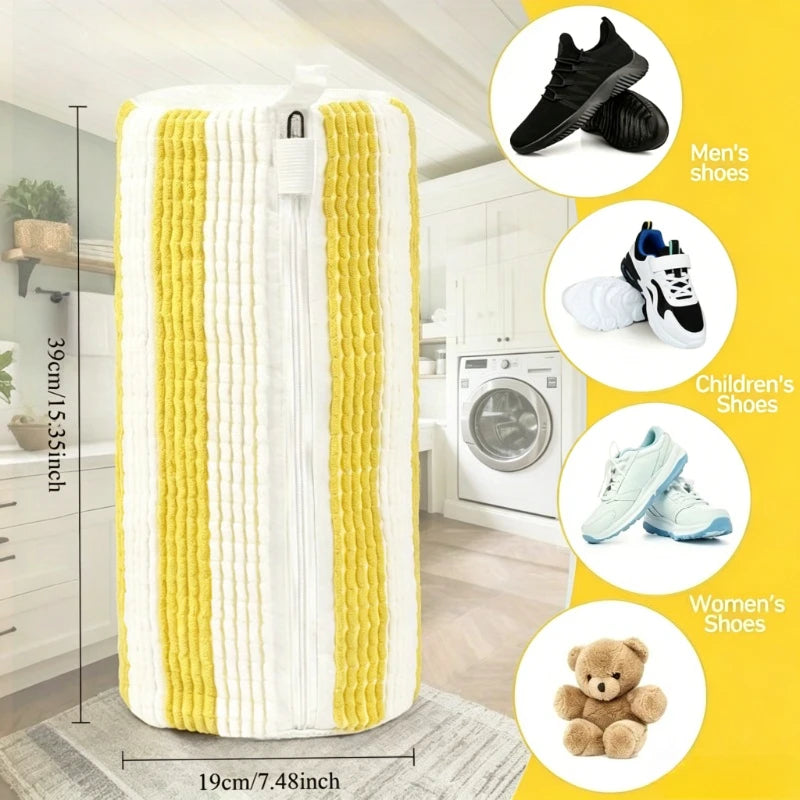 Shoe Washing Bag – Reusable Machine Wash Laundry Bag & Zipper Shoe Laundry Bag Axl