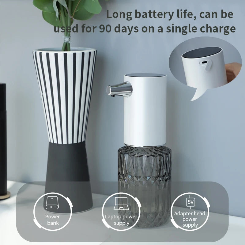 BALASHOV USB Touchless Automatic Soap Dispenser – Gel Machine Soap Dispenser Axl