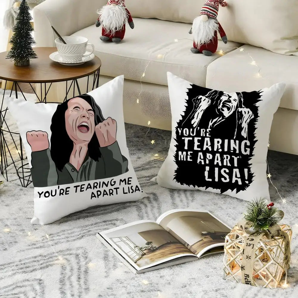 Tommy Wiseau The Room Linen Cushion Cover | Hidden Zipper Cushion Cover Axl
