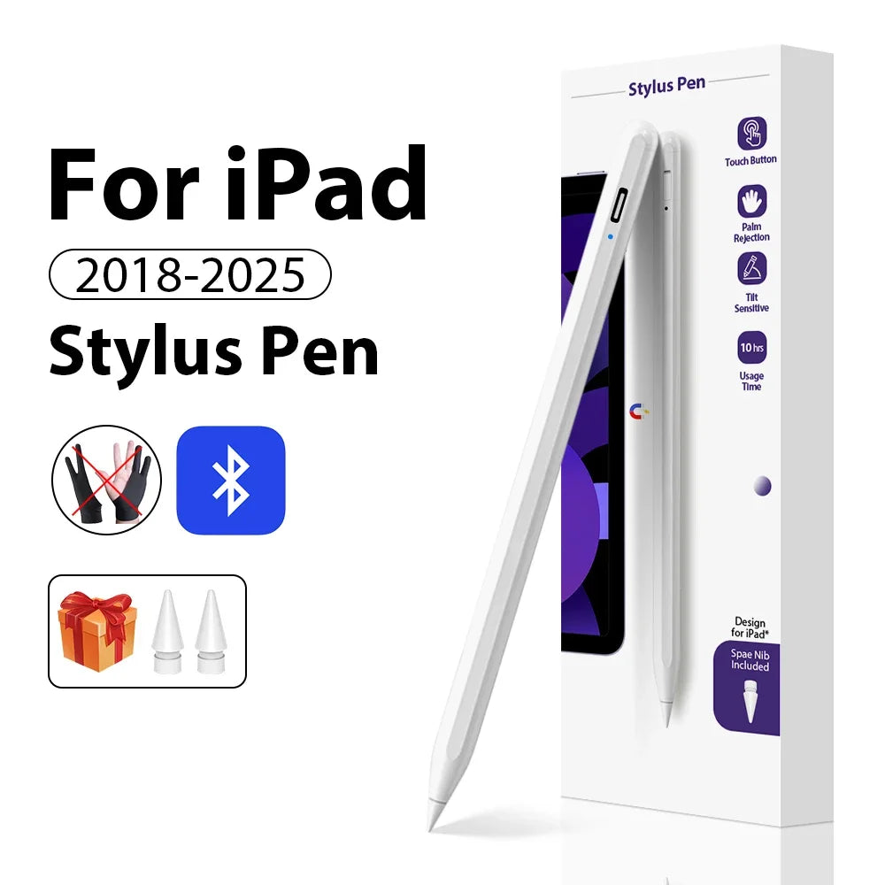 Bluetooth Stylus Pen for iPad Air Pro Mini – All Gen Models Tablet Stylus Pen Axl