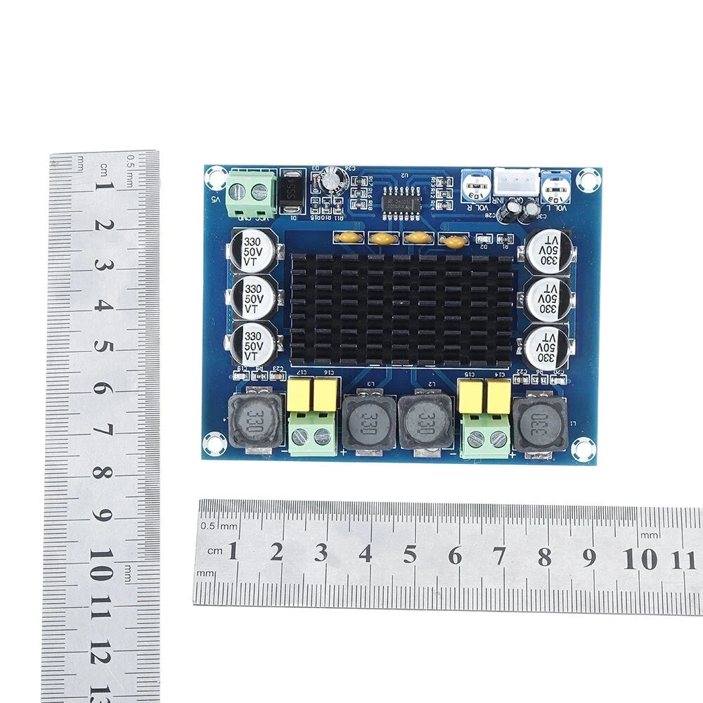 TPA3116D2 Dual Channel Amplifier Board 120W×2 | DC12-26V Audio Amplifier Board Axl