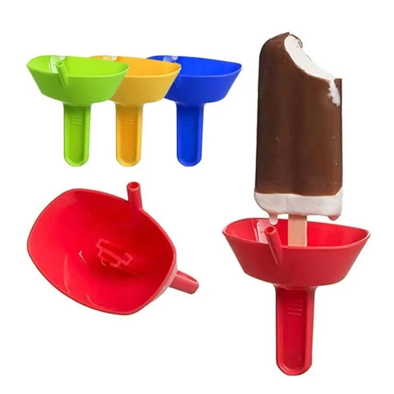Portable Popsicle Holder – Anti-Drip Ice Cream Tray Protector Ice Cream Holder Axl