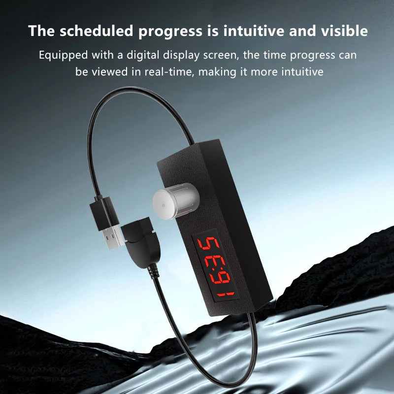 24H USB Countdown Timer Switch – Auto Shutdown for Home USB Timer Switch Axl