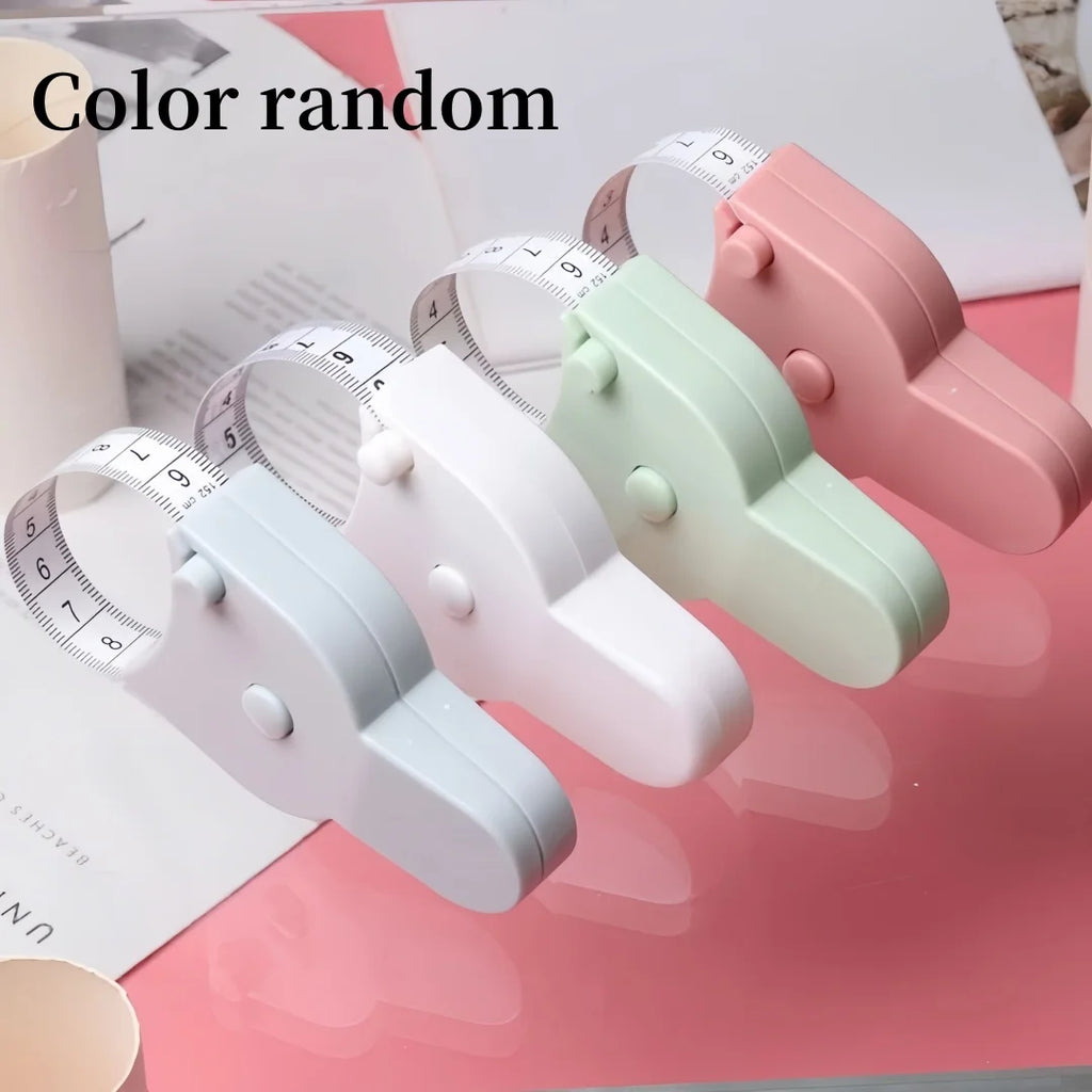 Y-Shape Automatic Body Tape Measure – Waist, Chest & Leg Body Tape Measure Axl Color random