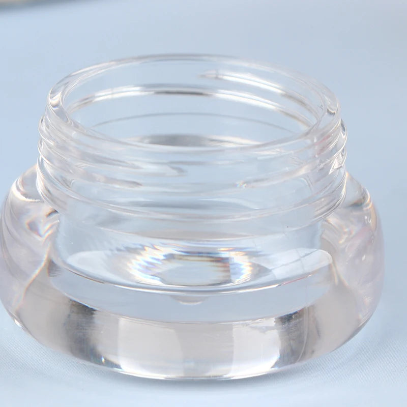 5g Mini Clear Cosmetic Jar – Lip Mask & Face Cream Sample Container Cosmetic Sample Jar Axl