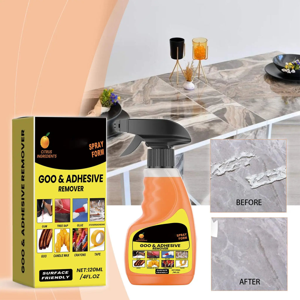 Odorless Adhesive Remover Spray – 120ml Multi-Surface Cleaner Adhesive Remover Spray Axl