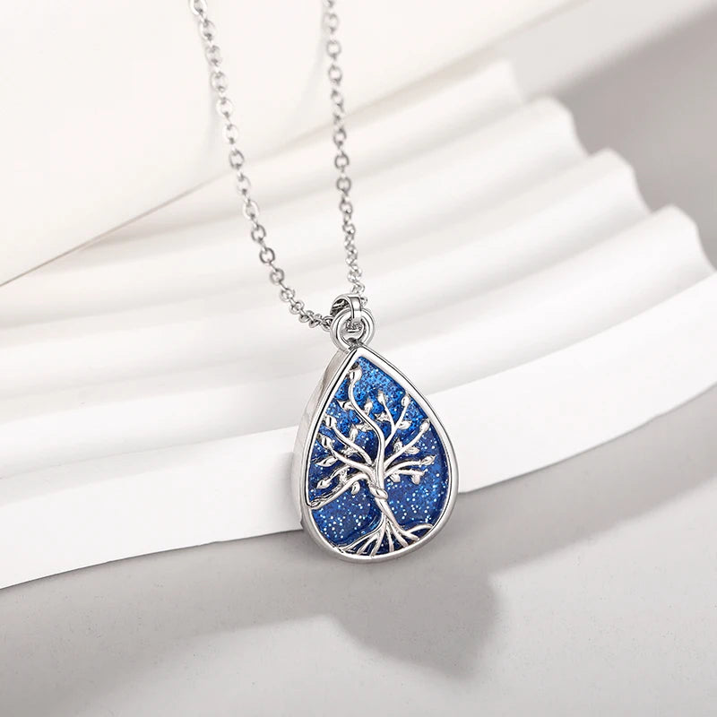 Huitan Tree of Life Pendant Necklace | Bohemian Women's Jewelry Pendant Necklace Axl