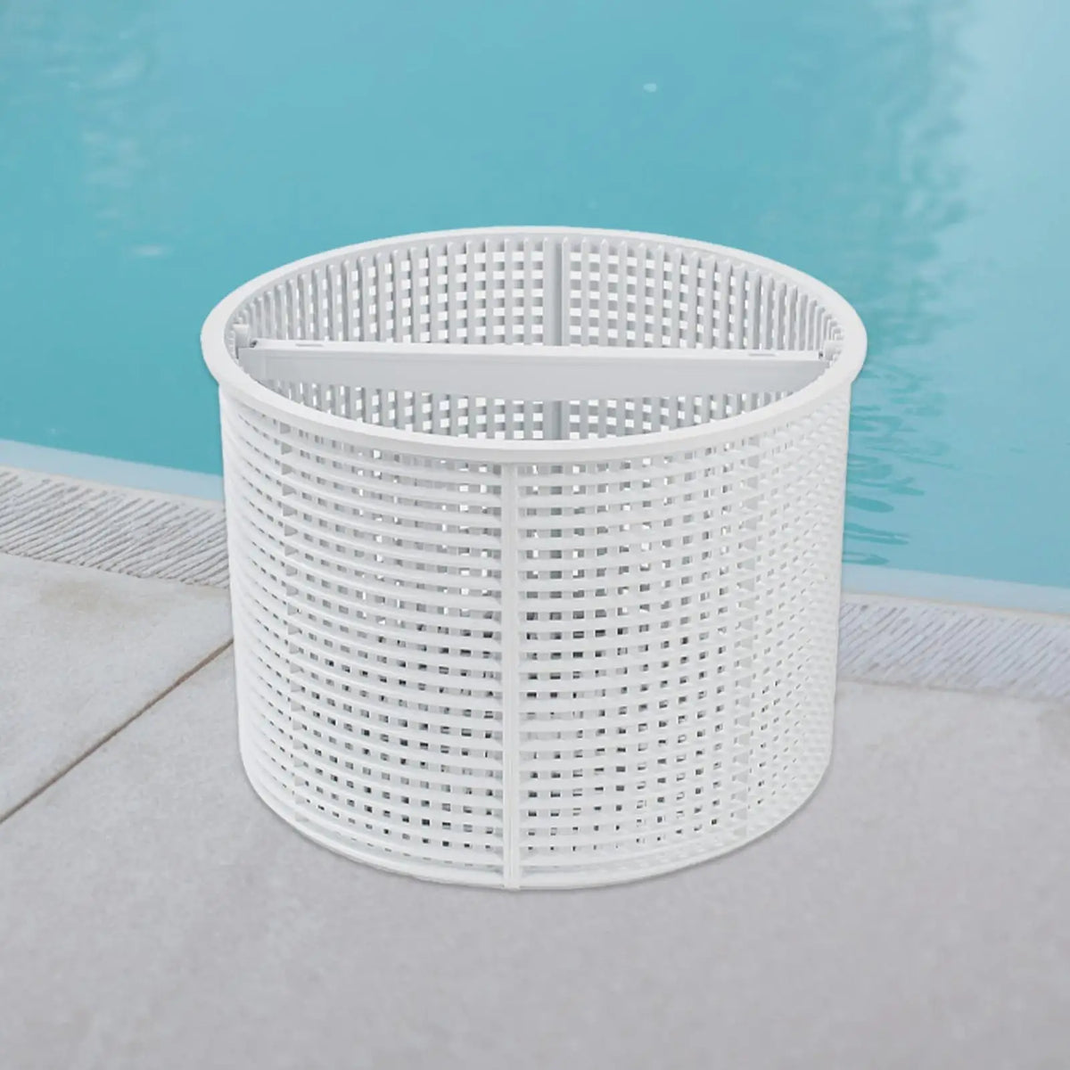 Pool Skimmer Basket with Handle – Leaf & Debris Strainer Net Pool Skimmer Basket Axl