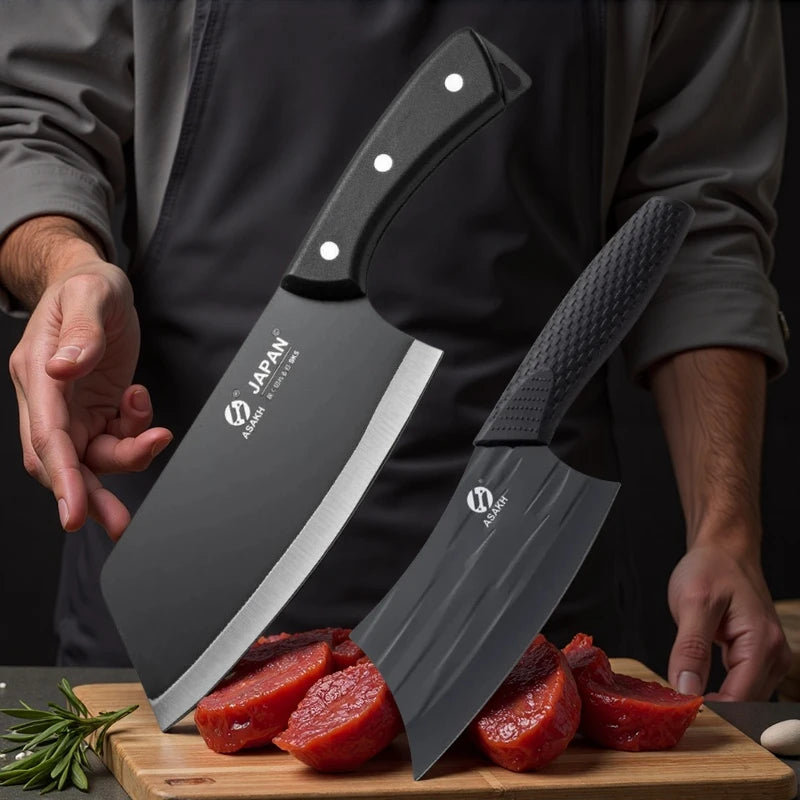 3Cr13 Stainless Steel Chinese Chef's Cleaver & Slicing Knife Chef Cleaver Knife Axl