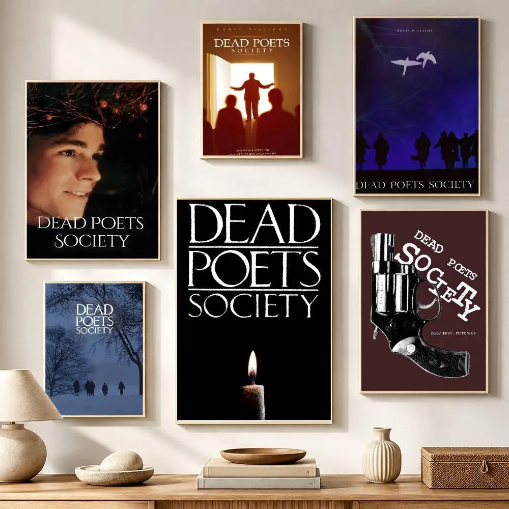 Dead Poets Society Poster – HD Waterproof PVC Wall Sticker Wall Poster Sticker Axl