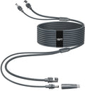 Starlink Mini 2-in-1 Cable 16.4FT DC/USB-C & RJ45 Ethernet Ethernet Power Cable Axl black