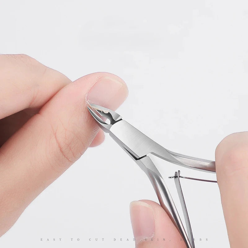 Professional Cuticle Scissors & Nail Keratin Remover Tool Cuticle Scissor Tool Axl