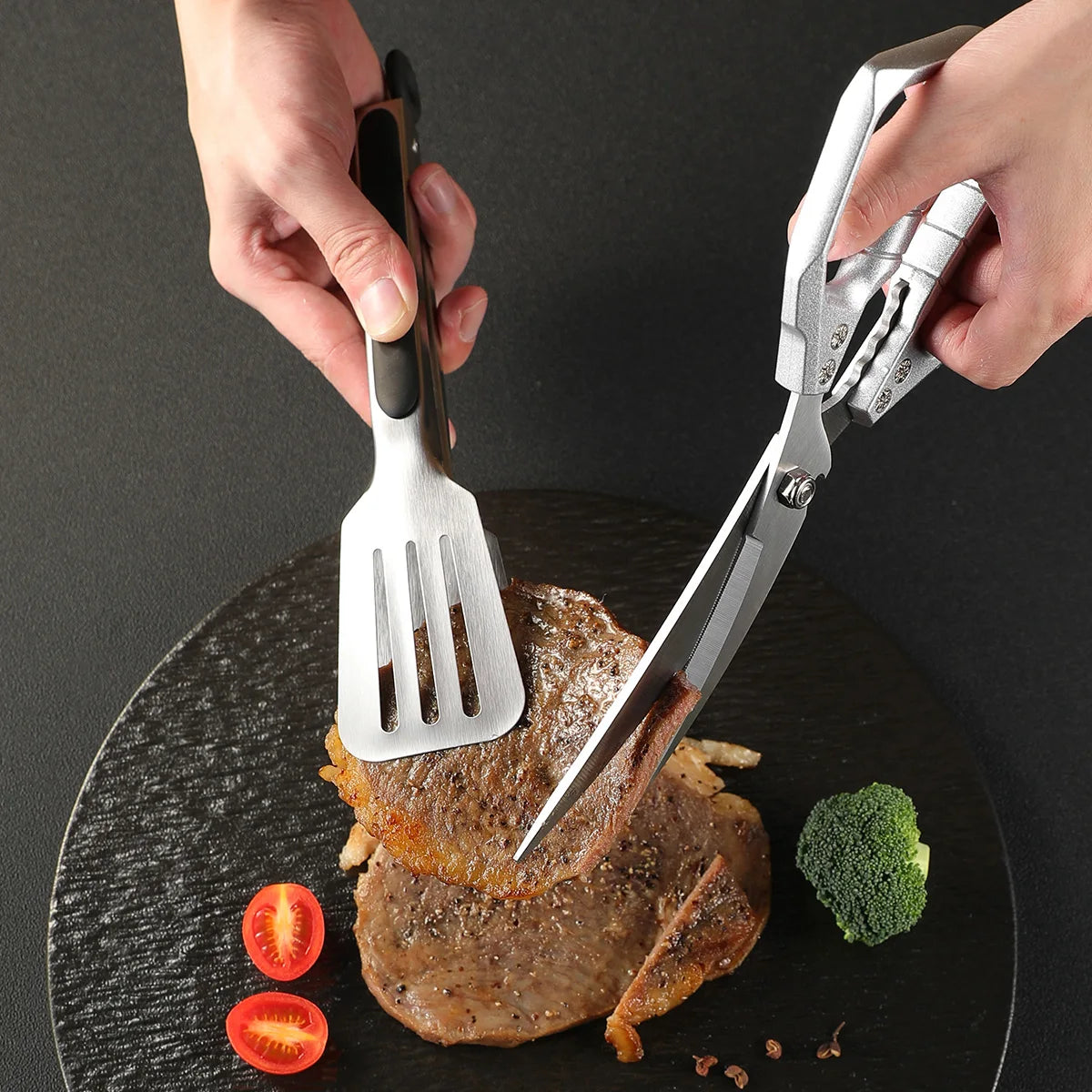 Multifunctional Kitchen Scissors – BBQ & Poultry Shears Kitchen Scissors Axl