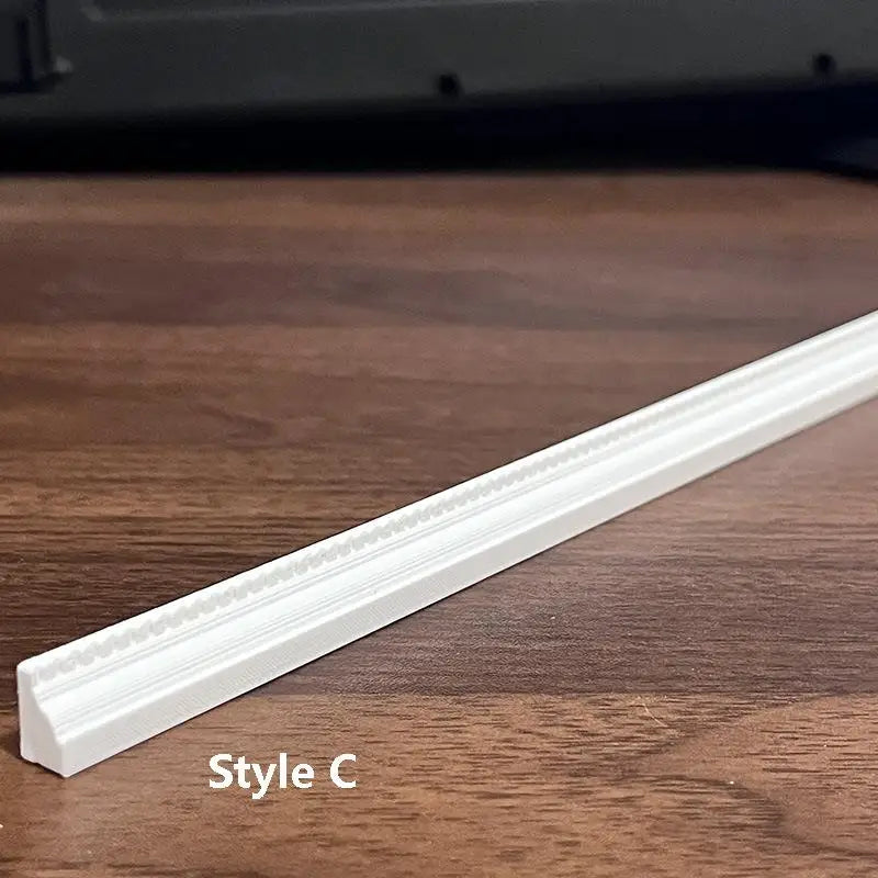 Miniature Dollhouse Skirting & Ceiling Trim | DIY Micro Scene Dollhouse Trim Accessory Axl A3