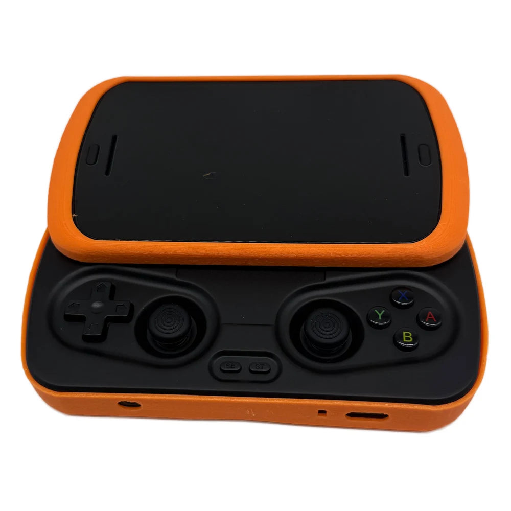TPU Case for ANBERNIC RG Slide – 3D-Printed Anti-Slip Cover Console Protective Case Axl Orange