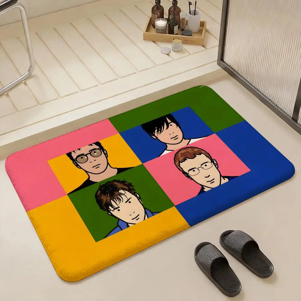 Eco-Friendly Flannel Floor Mat – Non-Slip Soft Plush Indoor Rug Indoor Floor Mat Axl