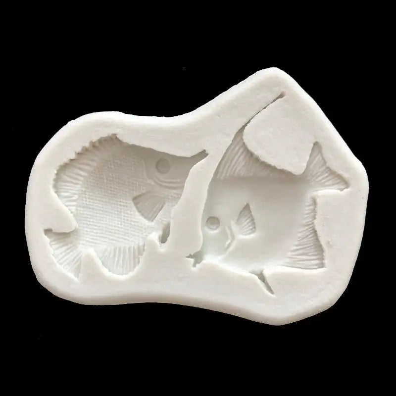 Fish Shape Silicone Mold – Fondant Candy Chocolate Baking Silicone Baking Mold Axl Gray