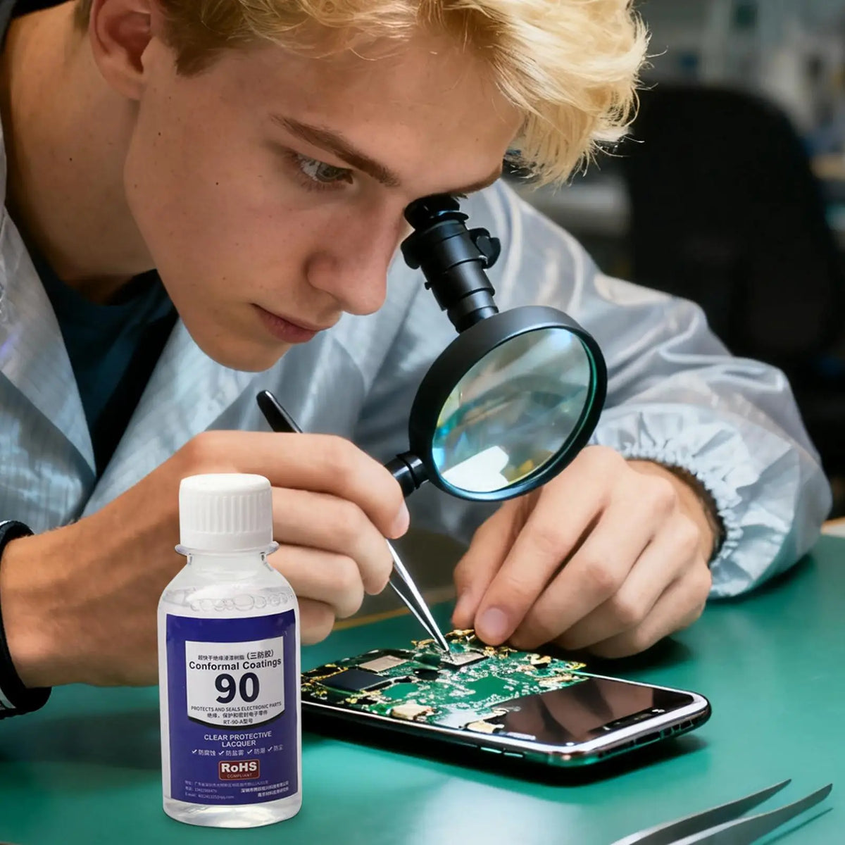 PCB Protective Coating 100ml – Waterproof Clear Circuit Sealant PCB Conformal Coating Axl Default Title