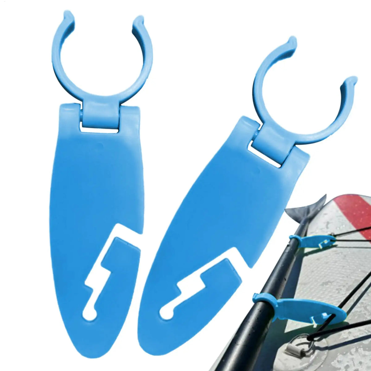 Paddle Board Fin Clips – Expandable SUP Holder Clamps 2pcs Paddle Board Clips Axl