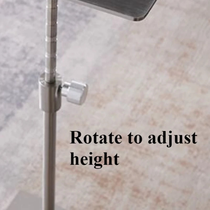 Adjustable Height Round Coffee Table | Modern Stainless Steel Coffee Table Axl