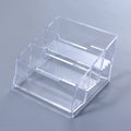 Acrylic Business Card Holder Display Stand – 1, 2 & 3 Tier Card Display Stand Axl three layer