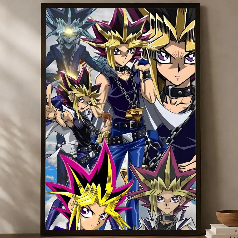 Yu-Gi-Oh Self-Stick HD PVC Wall Poster – Waterproof Home Decor Wall Art Poster Axl