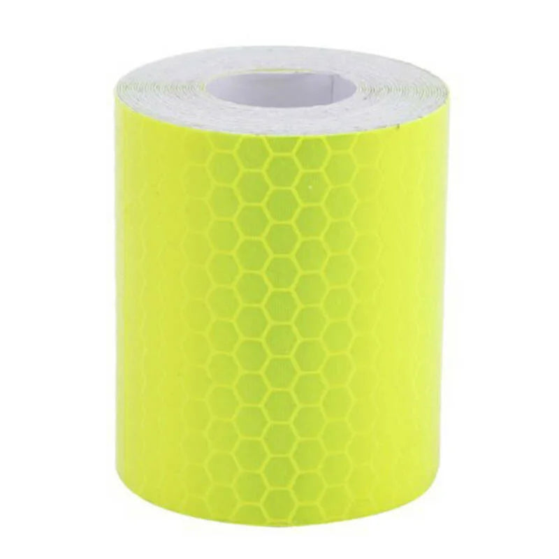 Car Truck Reflective Safety Warning Tape 1m×5cm Self-Adhesive Reflective Safety Tape Axl Yellow