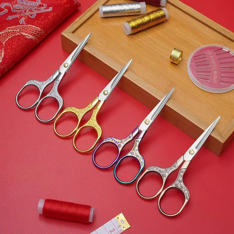 Stainless Steel Vintage Embroidery Scissors & Sewing Shears Sewing Scissors Axl