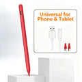 Universal Stylus Pen – Android, iOS & Windows Tablets Touchscreen Stylus Pen Axl ZP4-red