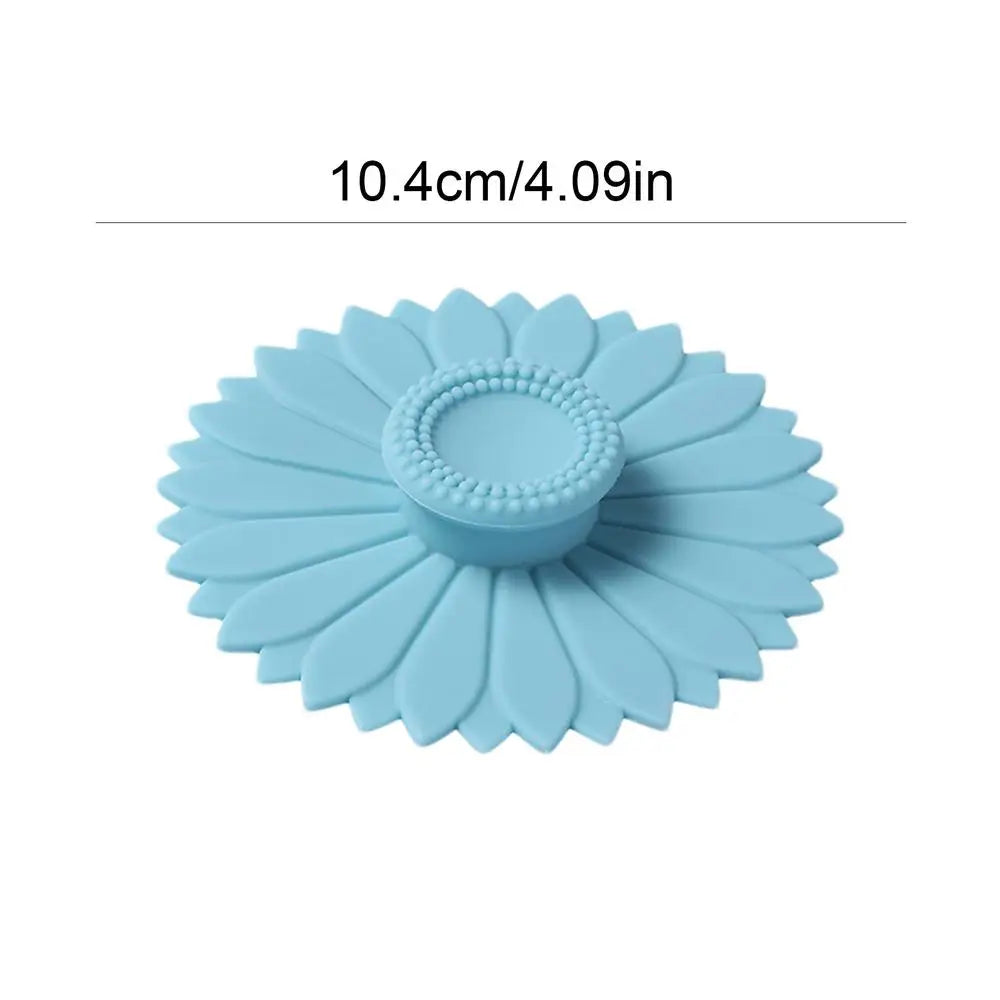 Silicone Cup Covers – Reusable Dustproof Lids for Mugs & Glasses Silicone Cup Lids Axl Blue