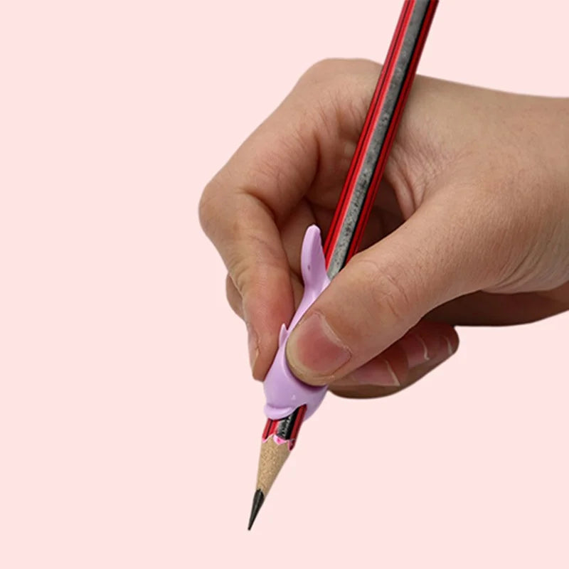 Fish Silicone Pencil Grip – Writing Posture Guide for Kids Pencil Grip Aid Axl