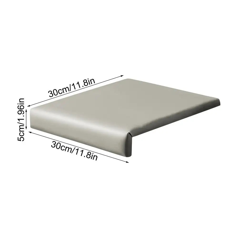 Portable Sponge Seat Cushion – Pool, Beach & Outdoor Patio Outdoor Seat Cushion Axl Gray