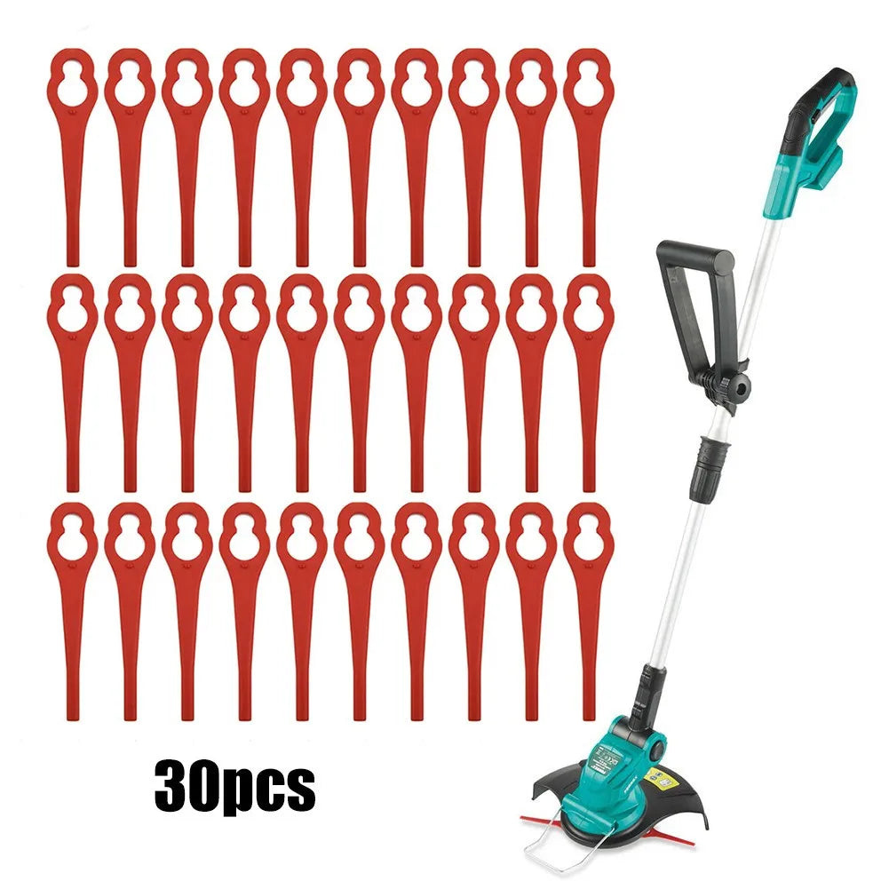 30-Pack Plastic Grass Trimmer Blades – Ferrex FAR 20-1 Trimmer Blades Axl