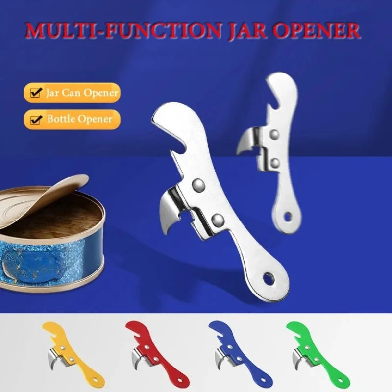 Stainless Steel Can & Bottle Opener | Multifunction Kitchen Tool Can & Bottle Opener Axl