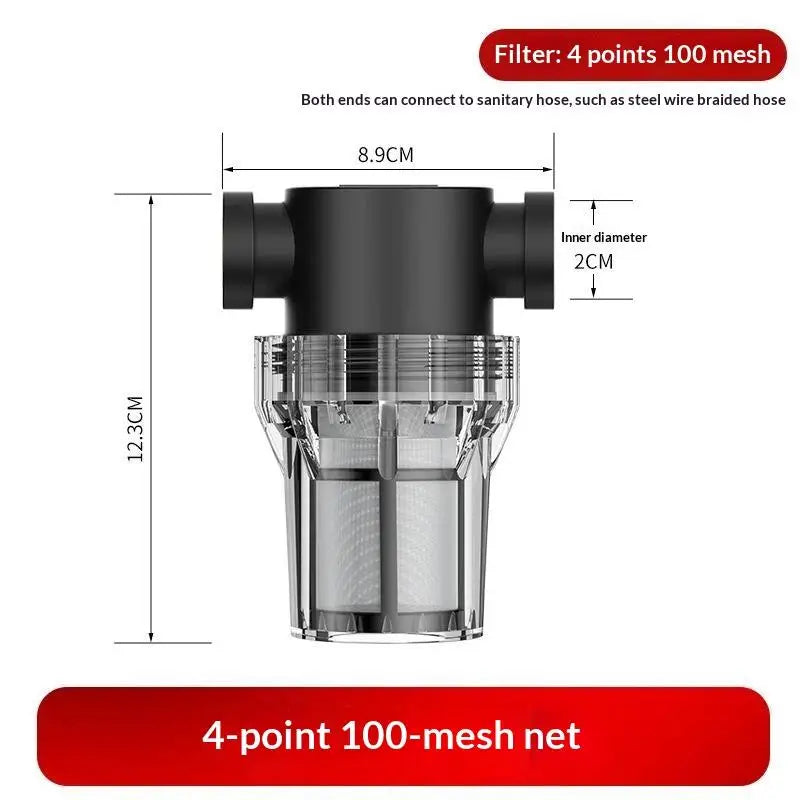 Garden Irrigation Prefilter 1/2" 3/4" 1" | Drip & Sprinkler System Irrigation Prefilter Axl 1I2 Inch 100Mesh