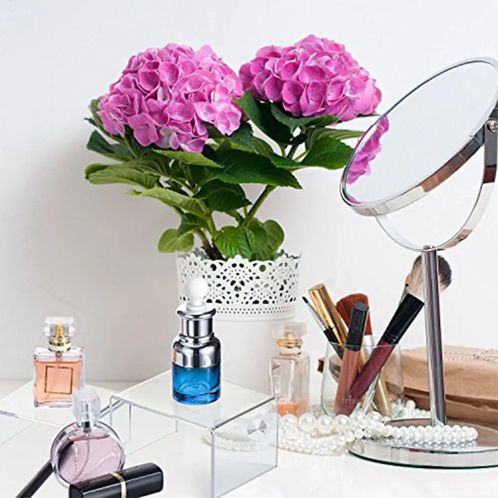 Clear Acrylic Display Risers 10pc – Stackable Makeup & Perfume Stand Acrylic Display Riser Axl