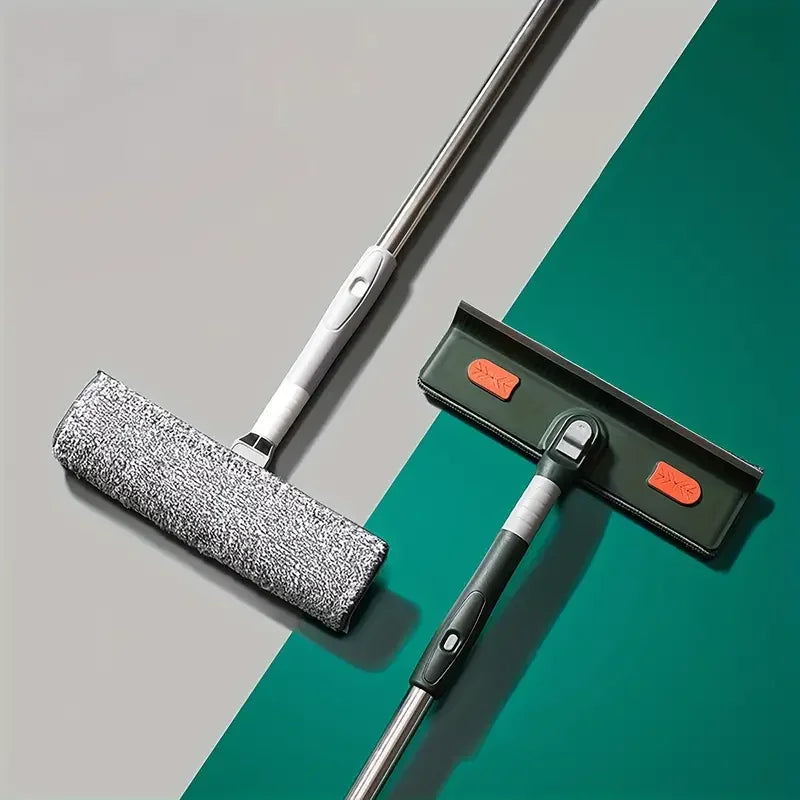 Extendable Window Squeegee & Floor Scraper – 144–206cm Pole Window Squeegee Axl