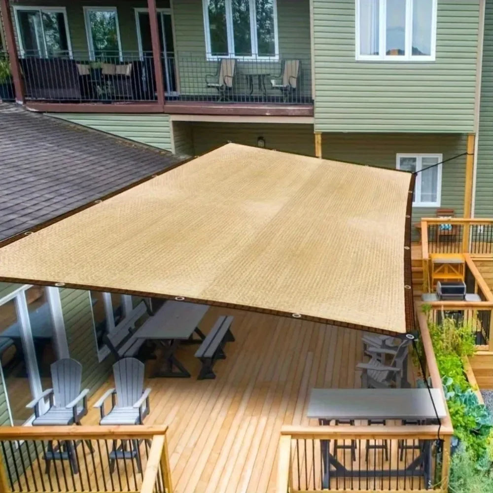 Heavy-Duty PE Sun Shade Sail – Large UV Block for Patio & Yard Sun Shade Sail Axl