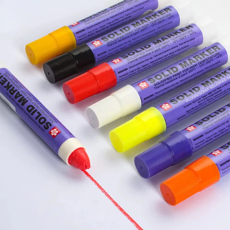 Solid Paint Pen – Waterproof Industrial Tire & Metal Marker Industrial Paint Marker Axl
