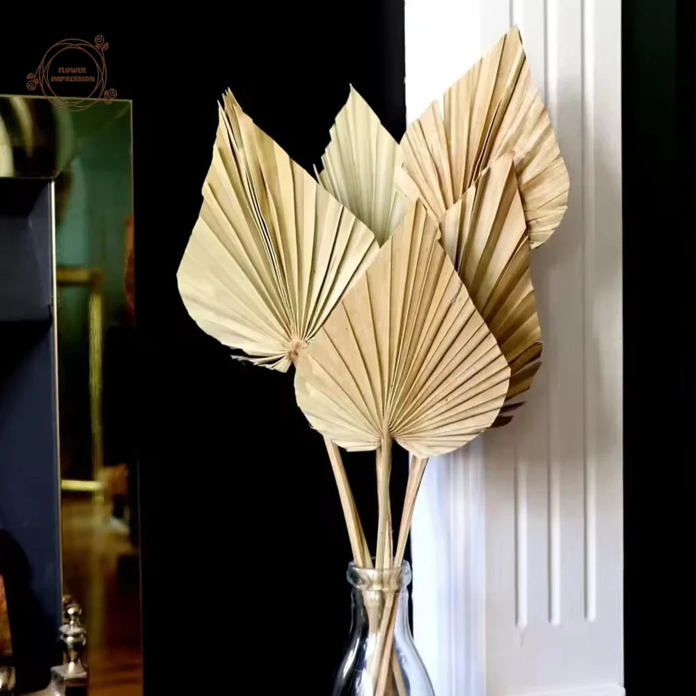 Artificial Palm Leaves – Plastic Fronds for Wedding & Home Decor Artificial Palm Leaves Axl Palm 5pcs
